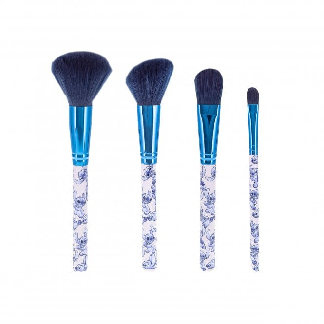 M.a.d Beauty Disney Stitch Denim Cosmetic Brush Set