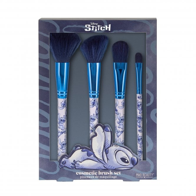 m.a.d beauty Disney Stitch Denim Cosmetic Brush Set