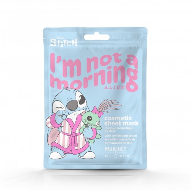 m.a.d beauty Disney Stitch Pamper Cosmetic Sheet Mask