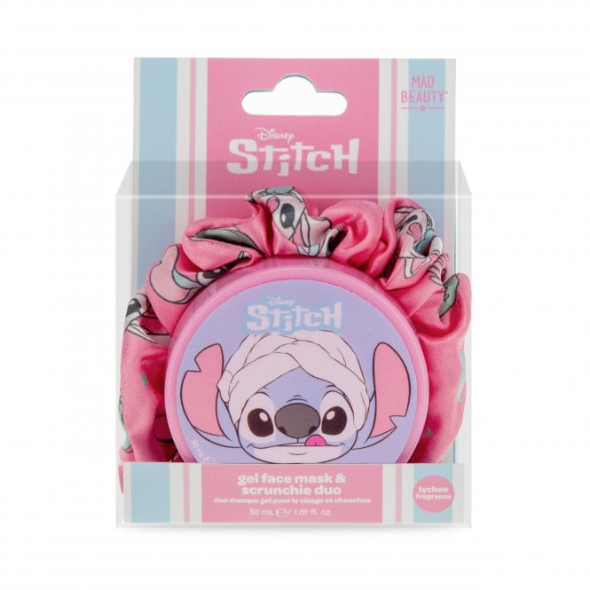 m.a.d beauty Disney Stitch Pamper Gel Face Mask & Scrunchie Duo