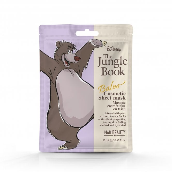 M.a.d Beauty Disney The Jungle Book Cosmetic Sheet Mask Collection
