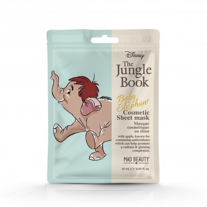 m.a.d beauty Disney The Jungle Book Cosmetic Sheet Mask - Elephant