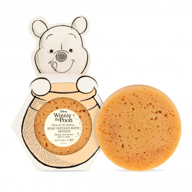 M.a.d Beauty Disney Winne The Pooh Soap Infused Body Sponge - 1pc