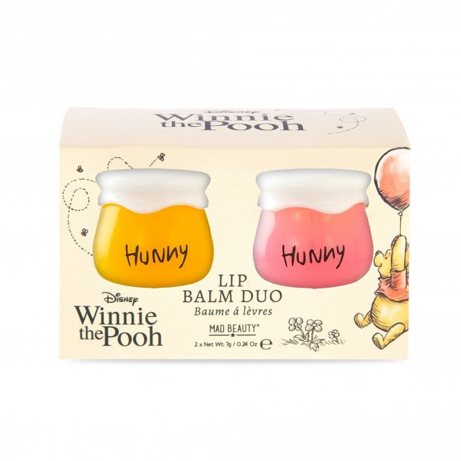m.a.d beauty Disney Winnie Honey Pot Lip Balm Duo - 1pc