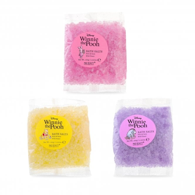 M.a.d Beauty Disney Winnie The Pooh Bath Salt Trio - 1pc