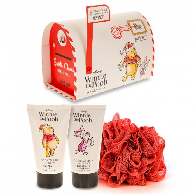M.a.d Beauty Disney Winnie The Pooh Festive Bath & Body Set