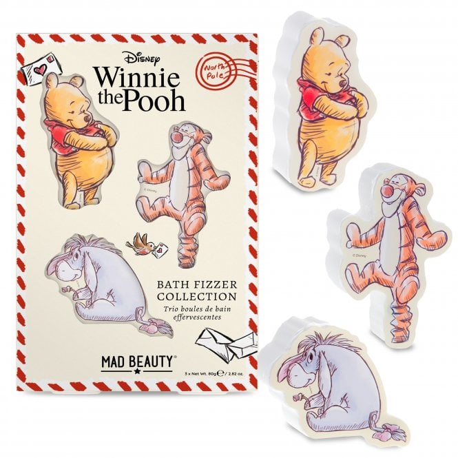 M.a.d Beauty Disney Winnie The Pooh Festive Bath Fizzer Collection