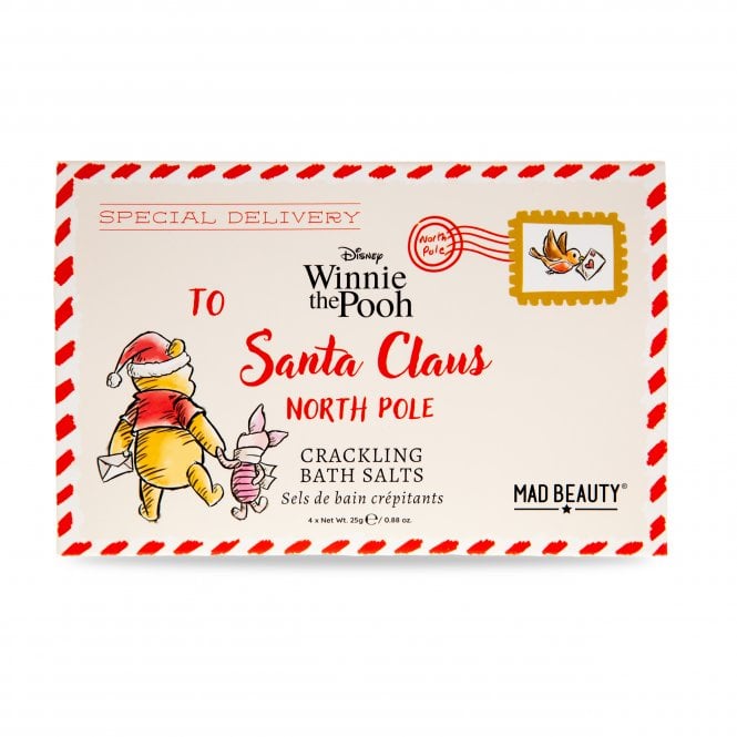 m.a.d beauty Disney Winnie The Pooh Festive Crackling Bath Salts