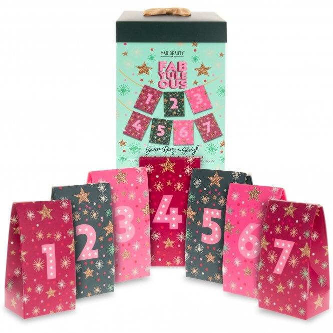 M.a.d Beauty FabYuleOus 7 Day Beauty Garland Advent Calendar