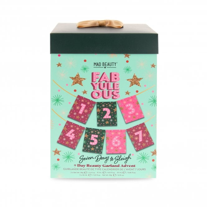 m.a.d beauty FabYuleOus 7 Day Beauty Garland Advent Calendar