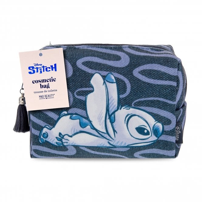 m.a.d beauty Disney Stitch Denim Cosmetic Bag