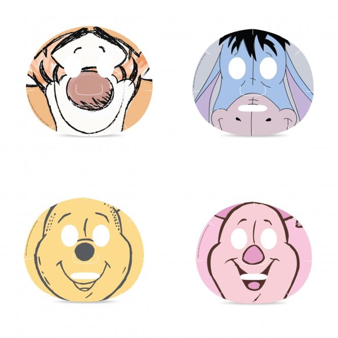 M.a.d Beauty Disney Winne The Pooh Face Masks