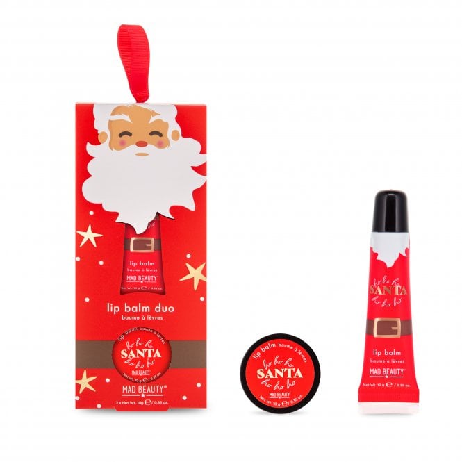 M.a.d Beauty MAD Beauty HoHo Holiday Lip Balm Duo