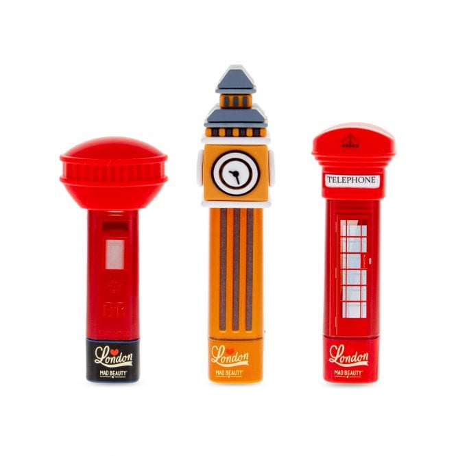 M.a.d Beauty MAD Beauty London Lip Balms Box