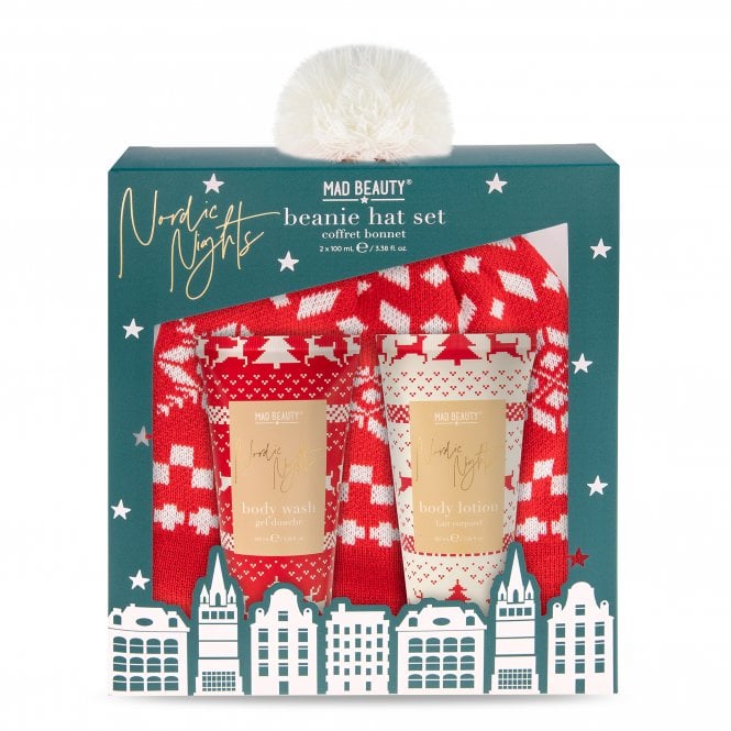 m.a.d beauty MAD Beauty Nordic Beanie Set