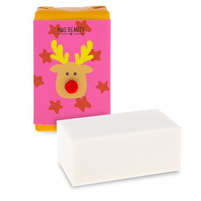 M.a.d Beauty Pom Pom Raindeer Soap