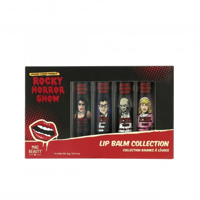 m.a.d beauty Rocky Horror Show Lip Balm Collection