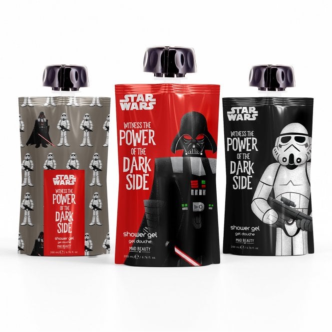 M.a.d Beauty Star Wars Dark Side Shower Gel Trio