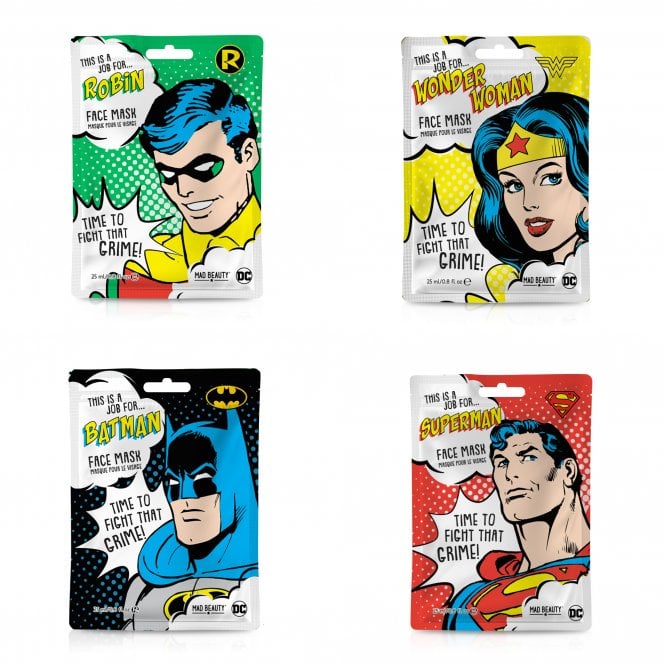 m.a.d beauty Warner Brothers DC Face Masks