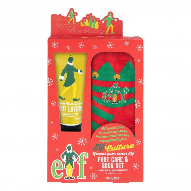 M.a.d Beauty Warner Brothers Elf Footcare & Sock Set