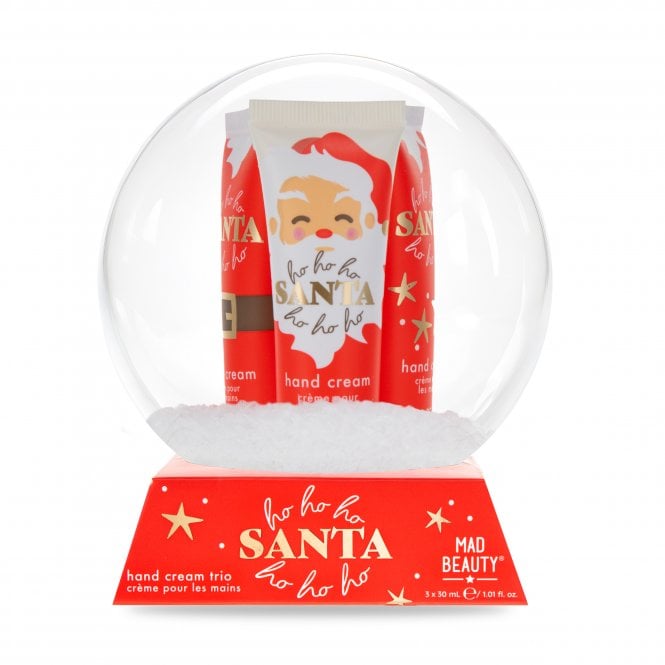 m.a.d beauty MAD Beauty HoHo Holiday Snow Globe Hand Cream Trio