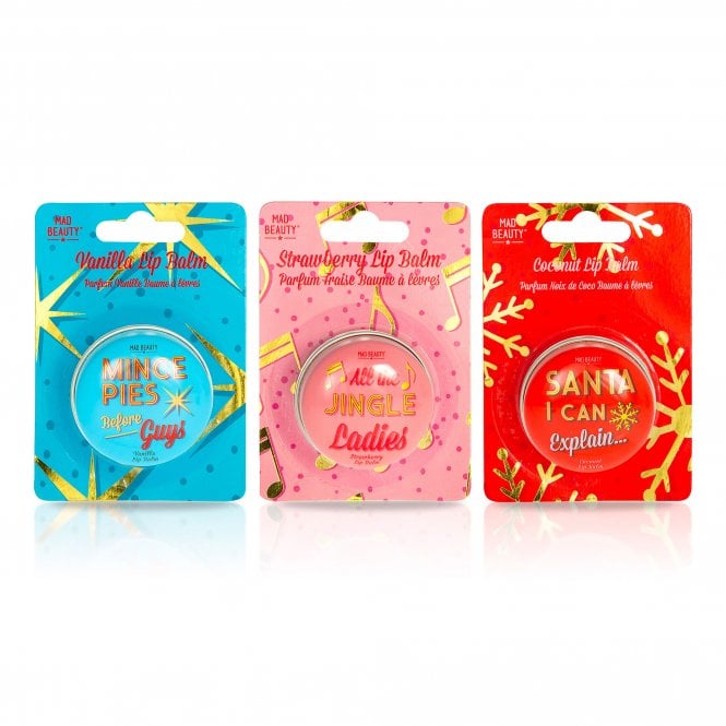 m.a.d beauty MAD Beauty Jingle Ladies Lip Balms - 1pc