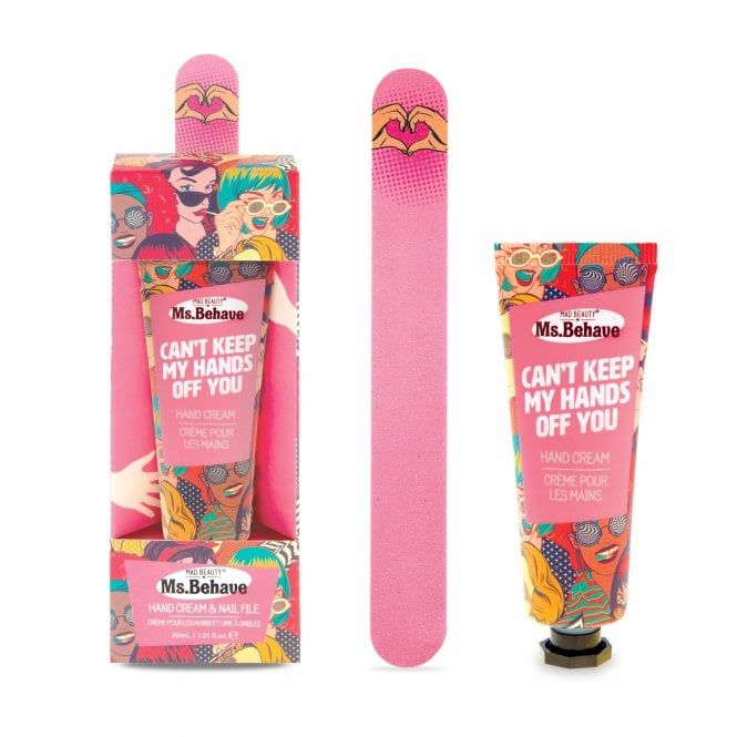 M.a.d Beauty MAD Beauty Ms Behave Hand Cream And Nail File Set
