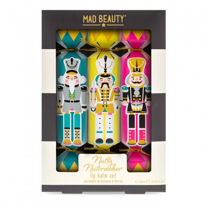m.a.d beauty MAD Beauty Nutty Nutcracker Lip Balm Set