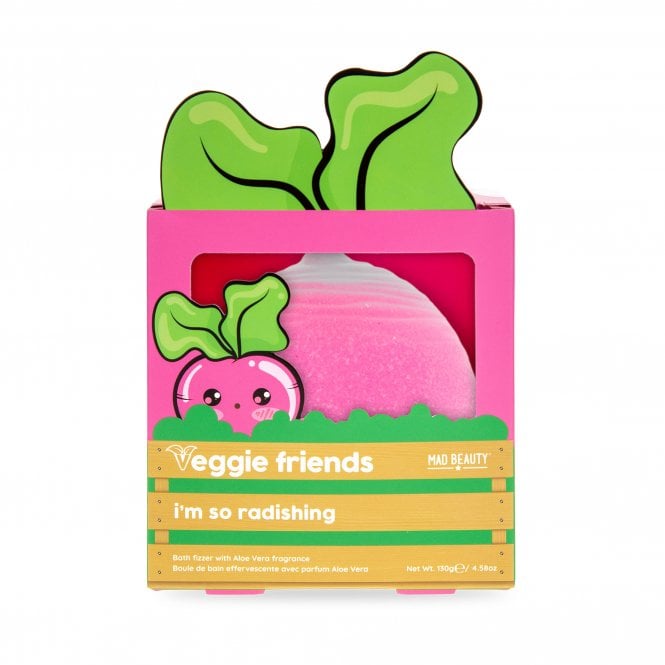m.a.d beauty MAD Beauty Veggie Friends Radish Bath Fizzer