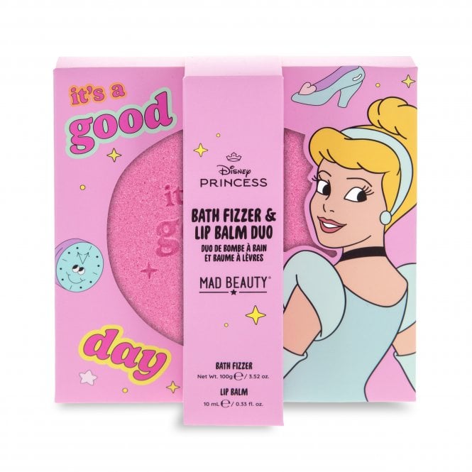 m.a.d beauty Princess Express Yourself-Bath Fizzer & Lip Balm Set-Cinderella