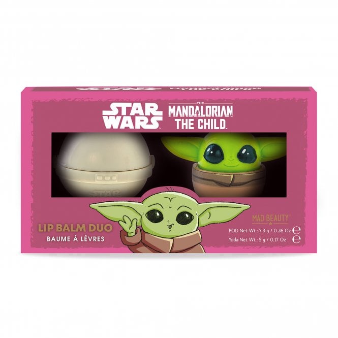 m.a.d beauty Star Wars Mandalorian The Child Lip Balm Duo Set - 1pc