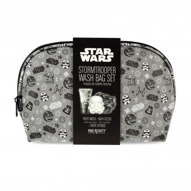m.a.d beauty Star Wars Toiletry bag with Body wash fizzer and puff