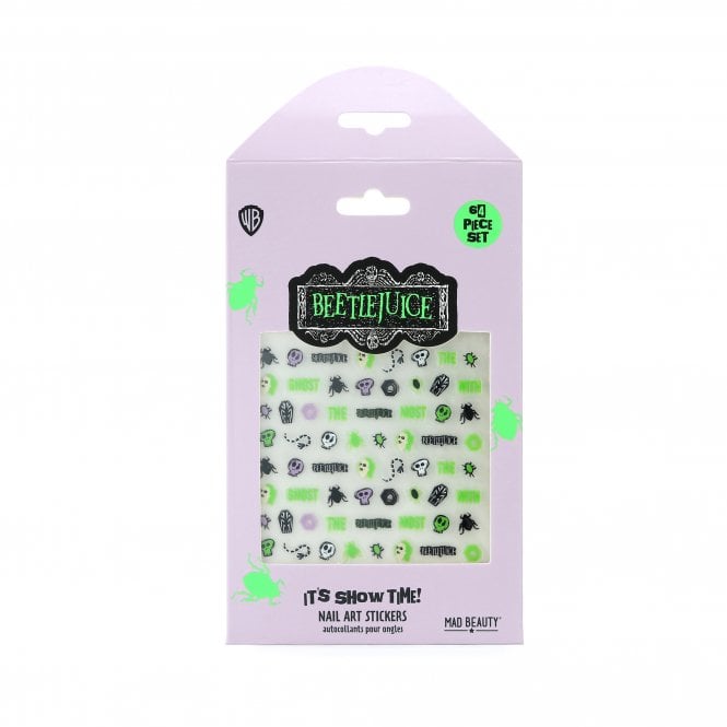 m.a.d beauty Warner Brothers Beetlejuice Nail Art Stickers
