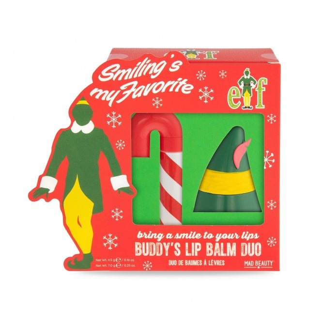 M.a.d Beauty Warner Brothers Elf Hat & Cane Lip Balm Duo