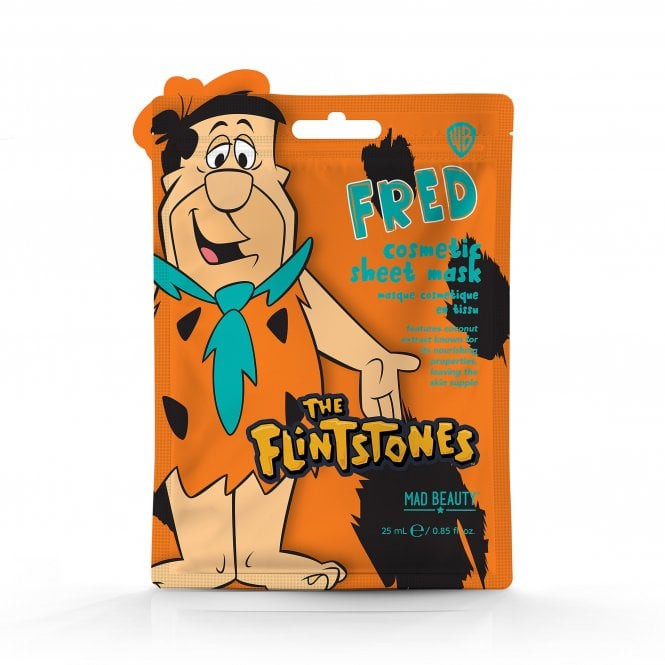 m.a.d beauty Warner Brothers Fred Flintstone Cosmetic Sheet Mask
