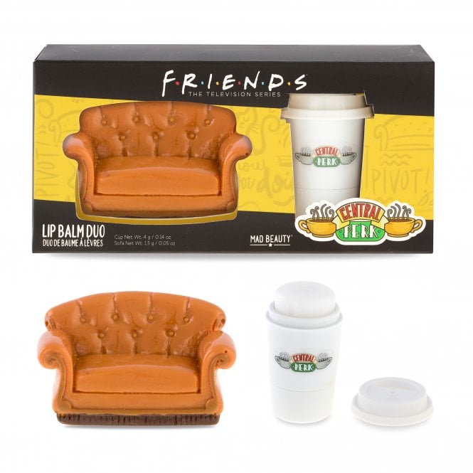 M.a.d Beauty Warner Brothers Friends Sofa And Cup Lip Balm Duo