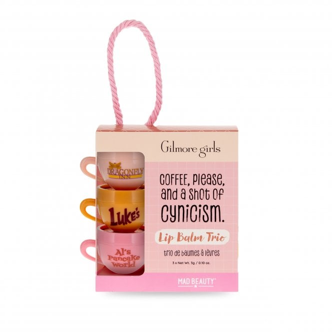 m.a.d beauty Warner Brothers Gilmore Girls Lip Balm Trio