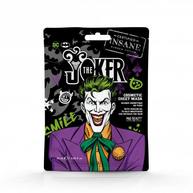 m.a.d beauty Warner Brothers Joker Cosmetic Sheet Mask