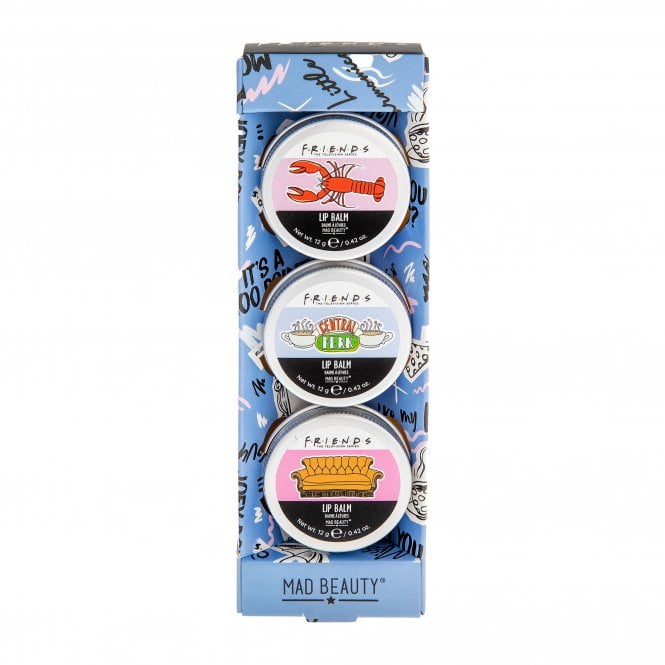 m.a.d beauty Warner Brothers New Friends Lip Balm Trio