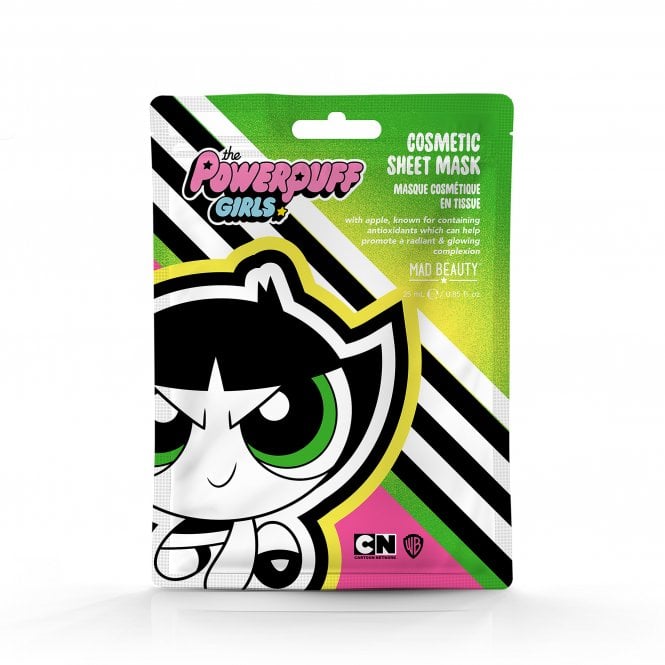 m.a.d beauty Warner Brothers Powerpuff Girls Buttercup Face Mask