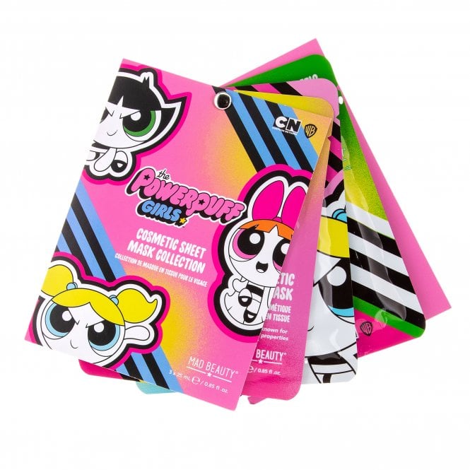 m.a.d beauty Warner Brothers Powerpuff Girls Girls Face Mask 3pc Set