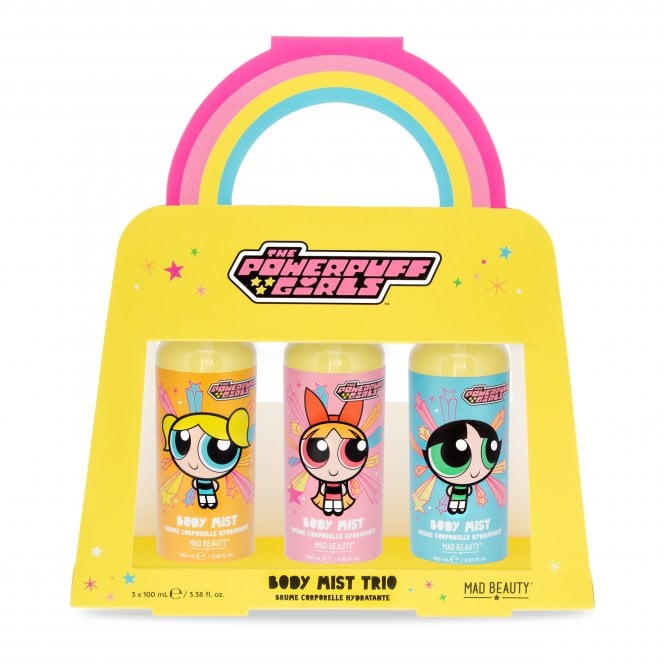 m.a.d beauty Warner Brothers Powerpuff Girls Super Cute - Body Mist Trio