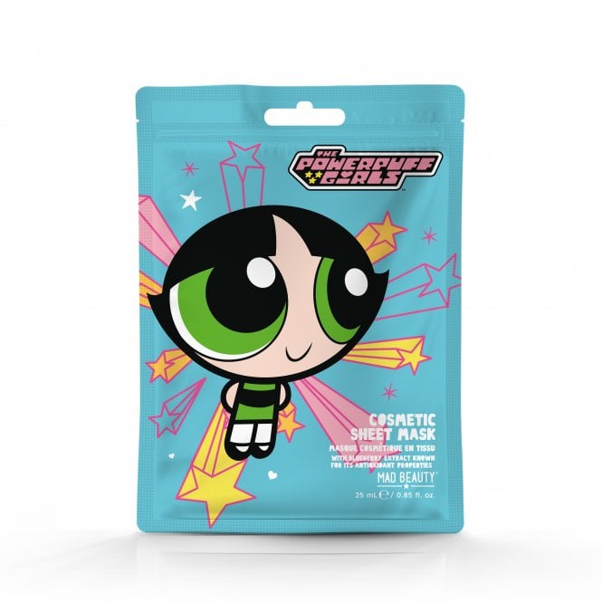 m.a.d beauty Warner Brothers Powerpuff Girls Super Cute - Cosmetic Sheet Mask Buttercup