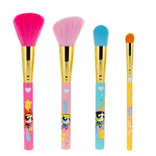 M.a.d Beauty Warner Brothers Powerpuff Girls Super Cute - Cosmetic Brush Set