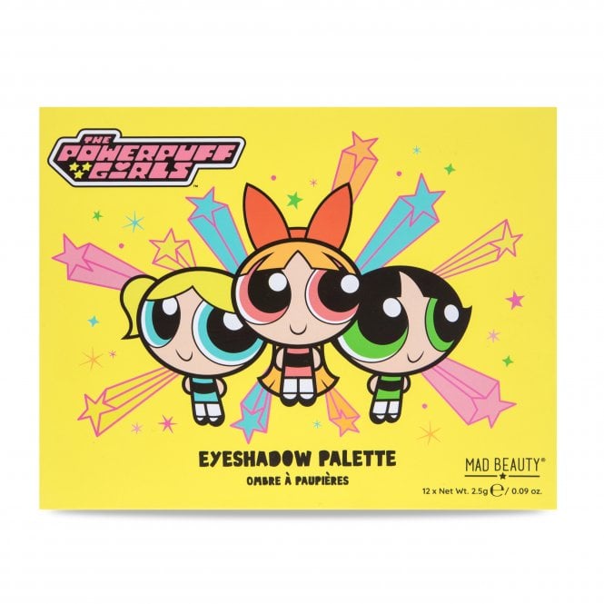 m.a.d beauty Warner Brothers Powerpuff Girls Super Cute -Eyeshadow Palette