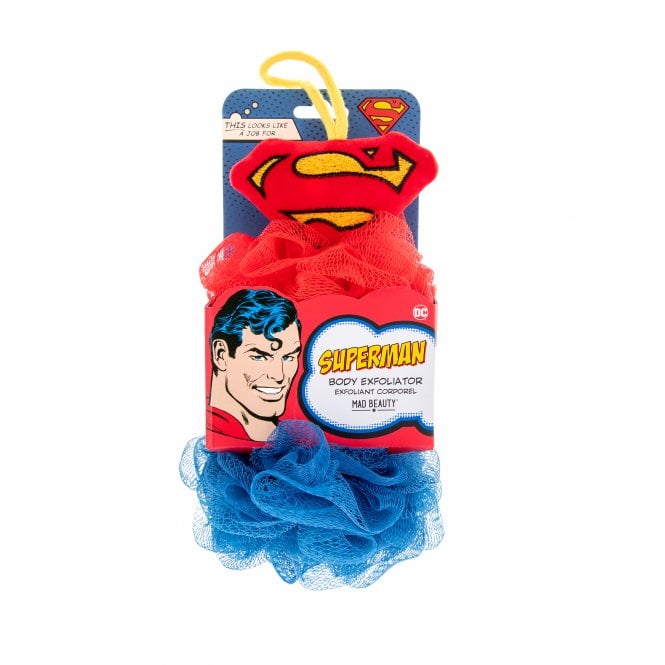 m.a.d beauty Warner Brothers Superman Body Exfoliator Duo