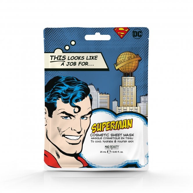 m.a.d beauty Warner Brothers Superman Cosmetic Sheet Mask