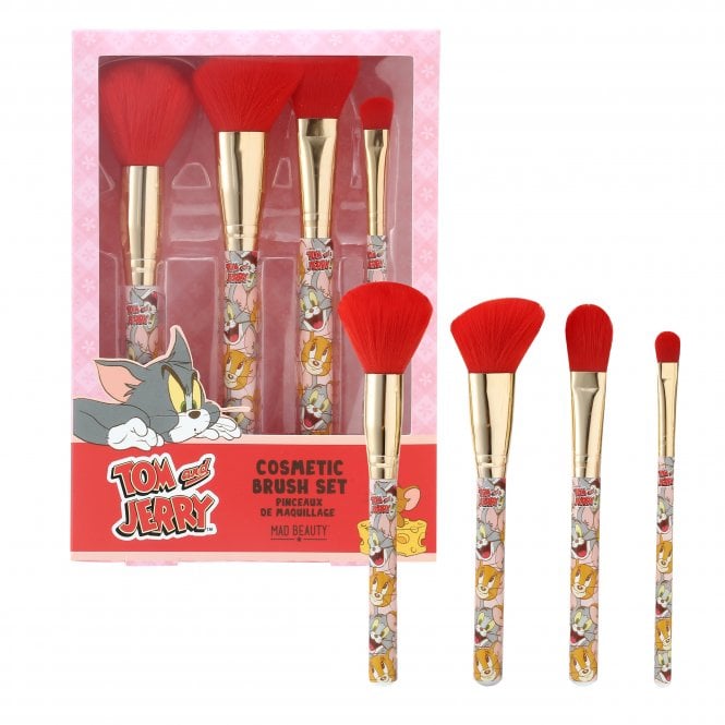 M.a.d Beauty Warner Brothers T & J Cosmetic Brush Set