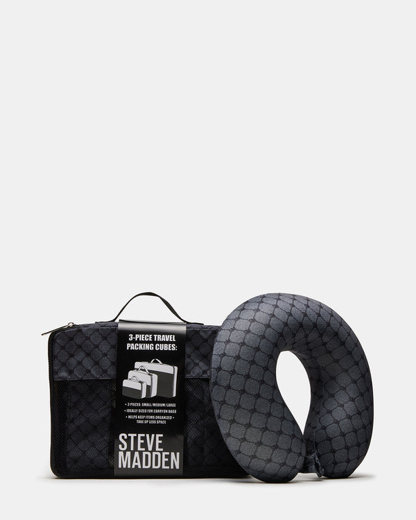 Madden Girl 7 Piece Duffel Gift Set Black