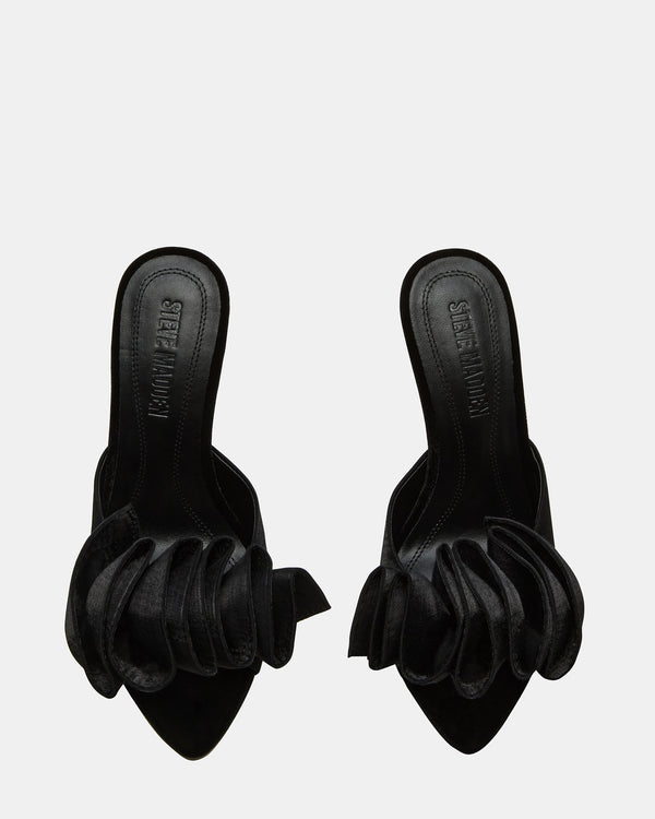 Madden Girl Affinity Black Satin